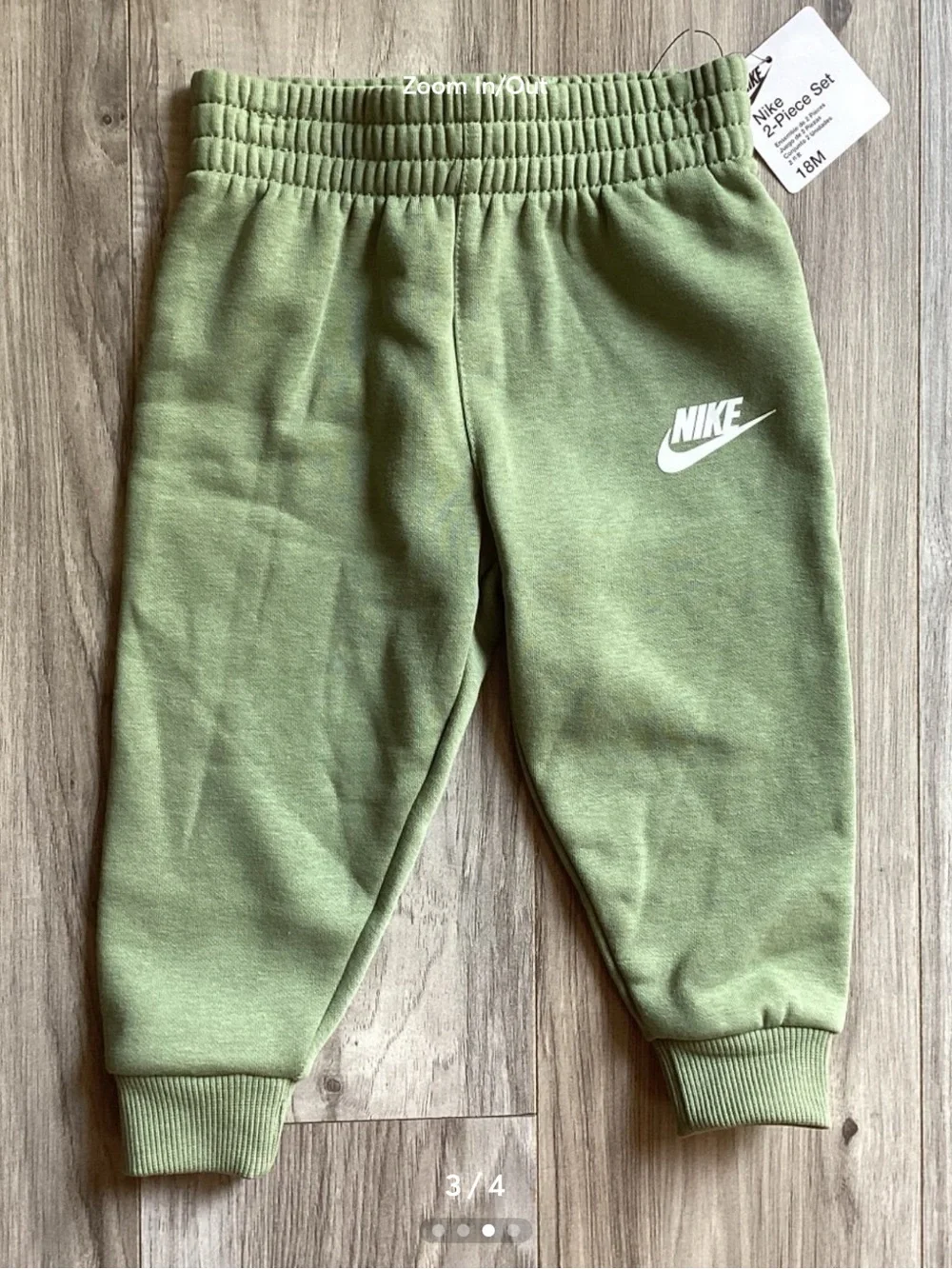 Nike Hoodie & joggers Set size 18 months(NWT) ~FIRM, NO OFFERS~ - Picture 3 of 4